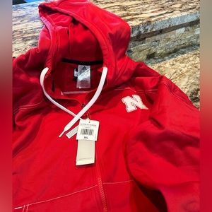 Nebraska Husker zip up sweatshirt